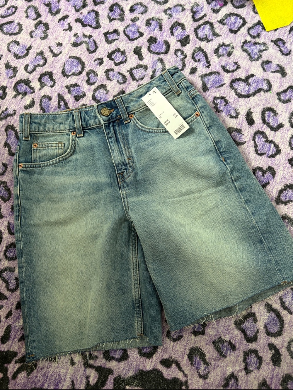 Urban Outfitters Light Blue Denim cut offs